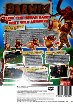 The Adventures of Darwin box cover back
